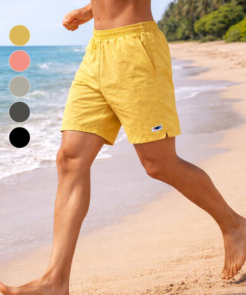 Helingbon Men'S And Women'S Sports 4-Part Shorts Swimsuit For Exercise And Running (5 Colors) Ae300M (B Type)