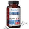Berberine and Ceylon Cinnamon 6000 Mg 120 Capsules Heart Health and Immunity