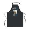 Kitchen Apron - PLANETEE - I Can't Corsican - Black - 90x60 Cm - Breton Print