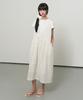 General Idea Loose Fit Sleeveless Floral Dress [Cream] / Gf2Lop517