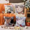 Anime Cool L-Inuyasha Sesshomaru Pillow Case Printing Pillowcase Living Room Sofa Cushion Cover Bedroom Room Decor