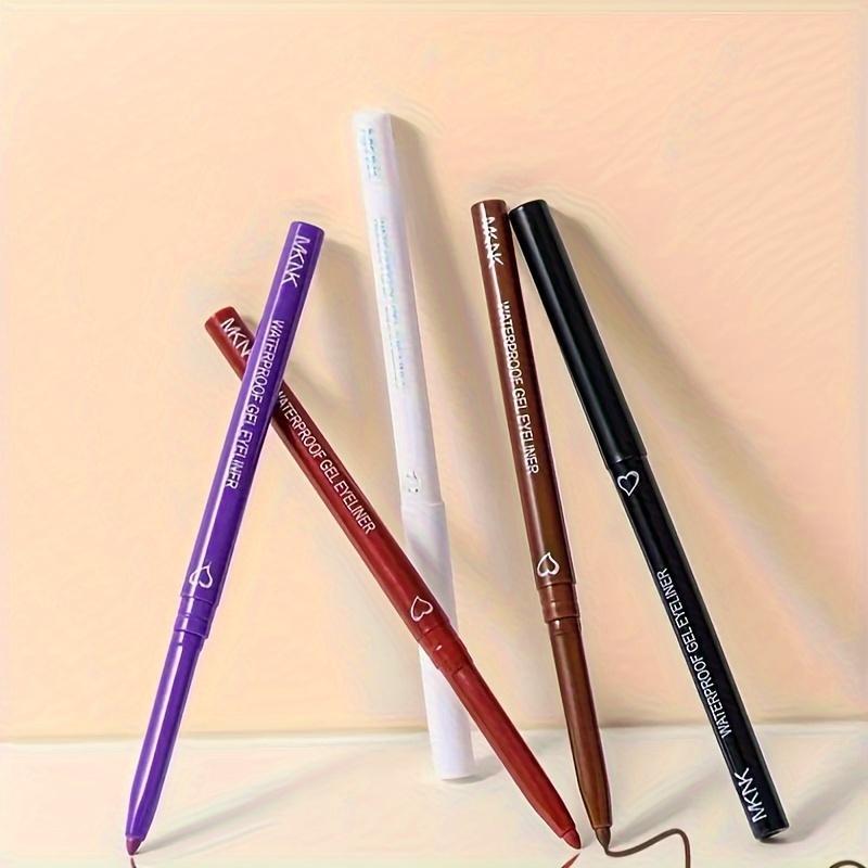 Automatic Color Smooth Waterproof Glue Eyeliner Pencil Eyeliner