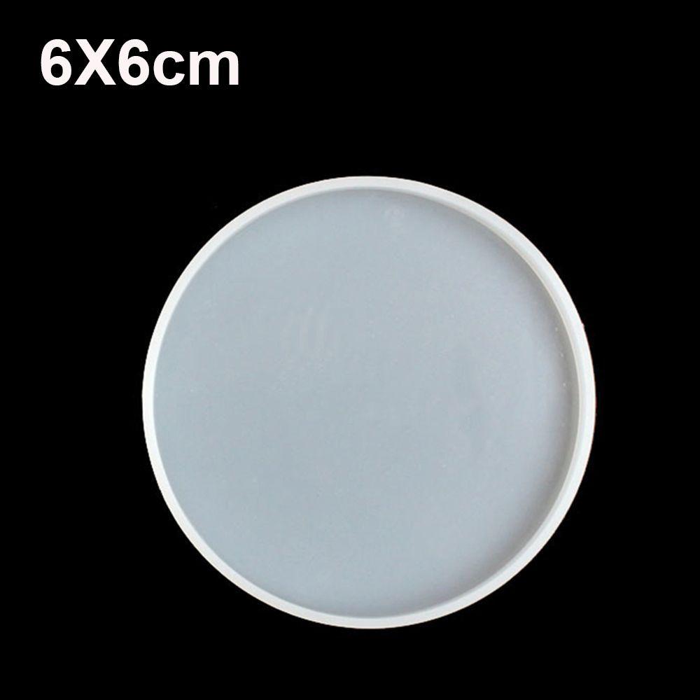 Tasse Mad Silicone Pendentif Agate Dessous de Verre Moule Fabrication de Bijoux Moule Rond Résine Époxy Moules de Coulée
