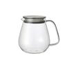 UNITEA One Touch Teekanne, 720 ml, hitzebeständiges Glas, Geschenk 8336