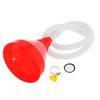Wide Mouth Oil Funnel With 100Cm Long Hose Universal Fuel Funnel For Car Automotive Use Large Funnel For Kitchen Engine Gas Fluid Liquid With Mesh