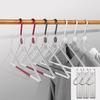 Porte-vêtements pliable pour séchage, Cintres en aluminium, Organisateur compact pour gain de place dans l'armoire, Pour voyage, hôtel