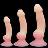 Kvinna Mjukt Kött Silikon Dildo Vuxen Alternativ Anal Utvidgning Leksak