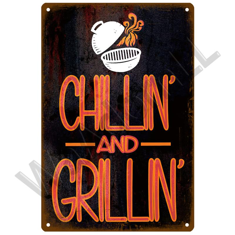 WC Toilet Tin Sign Poster Vintage Wall Posters Metal Sign Decorative Wall Plate Kitchen Plaque Metal Vintage Decor Accessories