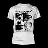 Vtg Discharge Band Hear Nothing Bavlna Bílá S-234XL Unisex Tričko BL260