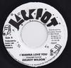 7inch Record DELROY WILSON - I Wanna Love You NONE Jackpot 2001 Jamaica Reggae, Ska & Dub Used