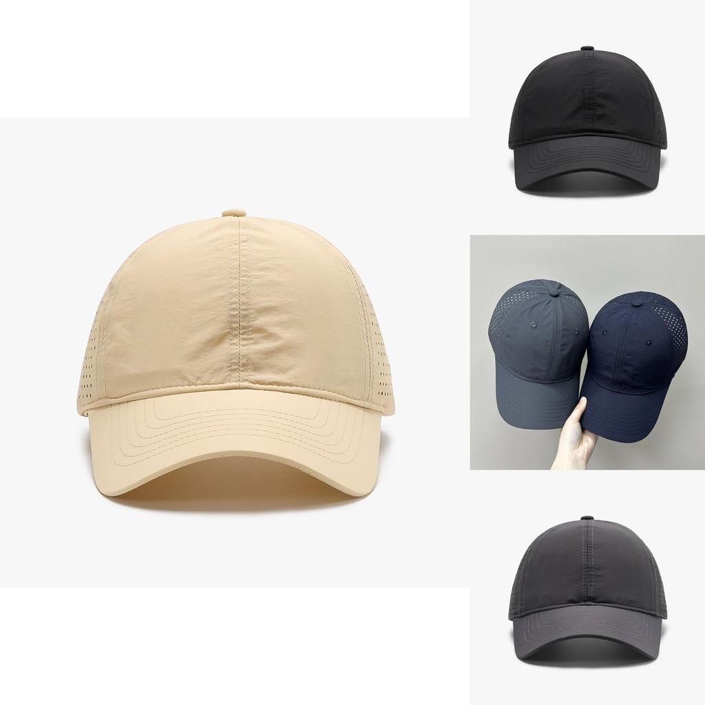 Summer Breathable Baseball Cap With Logo Embroidery For Men Women