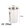 350/500ml Camping Tumbler Pint Portable Metal Drinking Mug Beer Cup 304 Stainless Steel
