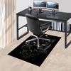 1pc Cat Constellations Carpet Anti Slip Polyester Floor Mat for office,Bedroom