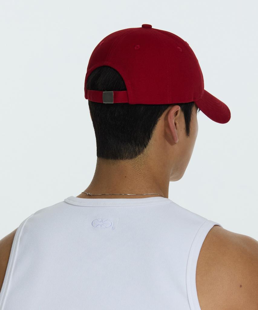 Michikoleondeonseupocheu Lsa Logo Cotton Ball Cap Red