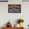 Vintage Metal Tin Sign  Funny Sarcasm One Of The Many Services I Offer Art Poster Metal Signs for Man Cave Home Wall Decor
