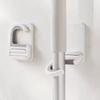 Wall Mount Broom Mop Clip Holder Self-adhesive Broom Brush Mop Hanger Organizer Rack Kitchen Bathroom Storage Multi-Purpose Hook