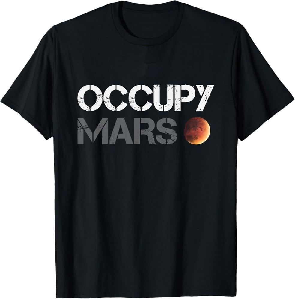 Užimk Marsą Kosmoso tyrinėtojas , Užimk Marsą Astronomijos Kosmoso tyrinėtojas Marškinėliai Unisex T-shirt