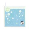 Chiikawa Suppa Towel Calico Cat 25 X 25 Cm Handkerchief, Blue, Design, 41-1260080, Approx.