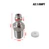 Pcp Paintball Pneumatische Snelkoppeling 8Mm M10X1 Mannelijke Stekker Adapter Fitting 1/8Npt