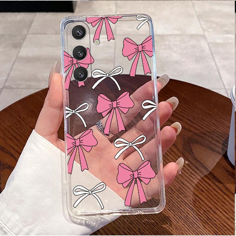 Phone Case For Samsung Galaxy S24 Plus S 24 Ultra 5G Luxury Cute Love Rabbit Funny Clear Silicone Protective Soft TPU Back Cover