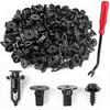 4 In 1 Body Bumper Screw Bolt with Fender Liner Clips Compatible with Wheel Well