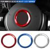 Car Decoration Aluminum Alloy Ring Steering Wheel Circle Sticker Interior Styling for BMW X1 X2 X3 X5 X6 X7 1 3 5 7 Series