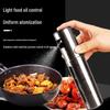 Press-Type Stainless Steel Olive Oil Spray Bottle for Kitchen & BBQ