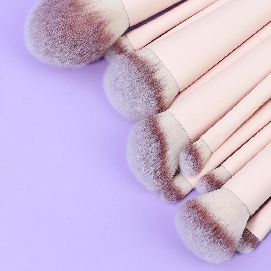 6/12 Makeup Brush Set Makeup Brush, Eye Brush Foundation Brush Artificial Bionic Fiber Hair Beauty Tool