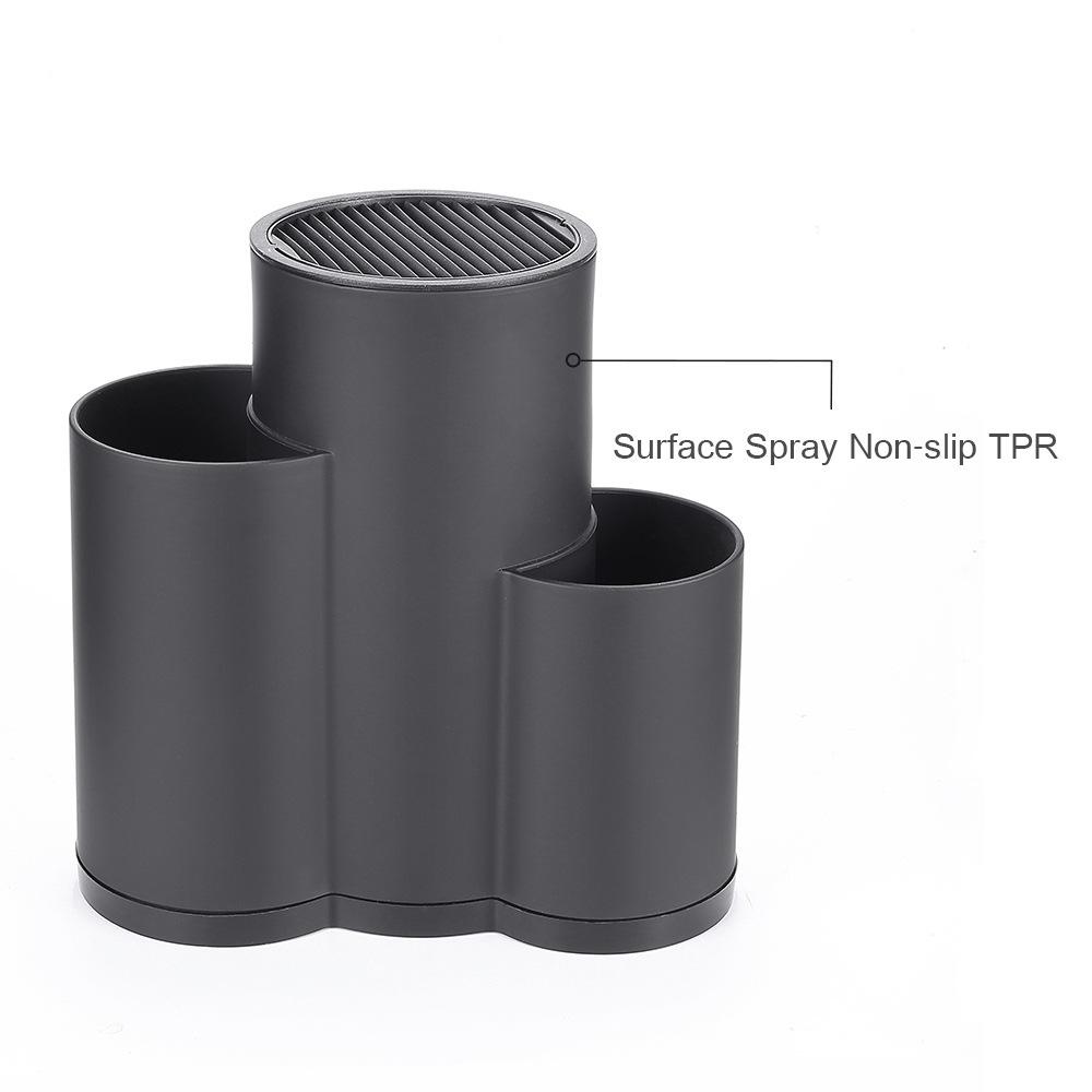 Multi-Function Knife Holder Stand for Kitchen Chef Spoon Fork Kitchen Organizer Rack Flatware Drainer Storage Box Kitchen Tools