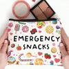 TV Program Makeup Bag - Women's Multi Functional Zipper Cute Bag, Cartoon Letter Storage Bag, Small Storage Bag for Unisex