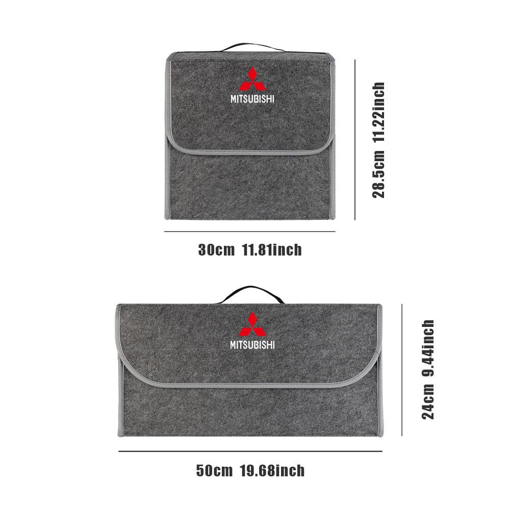 Car Trunk Storage Box Sundries Stowing Tidying Box For Mitsubishi Ralliart Lancer EX Outlander ASX Competition Pajero Delica WZ8