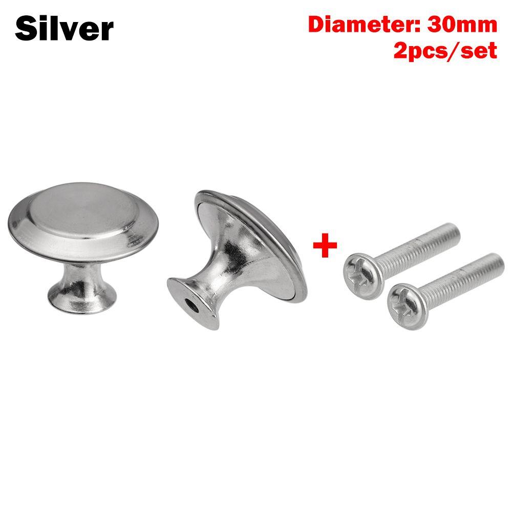 Kitchen Cupboard Cabinet Round Shape Dresser Wardrobe Pulls Cabinet Pulls Door Handle Drawer Knob