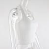 Women Vest Halter Neck Sleeveless Suspender Tops Slim Fit Sexy Threaded Texture Tank Tops Daily Wear