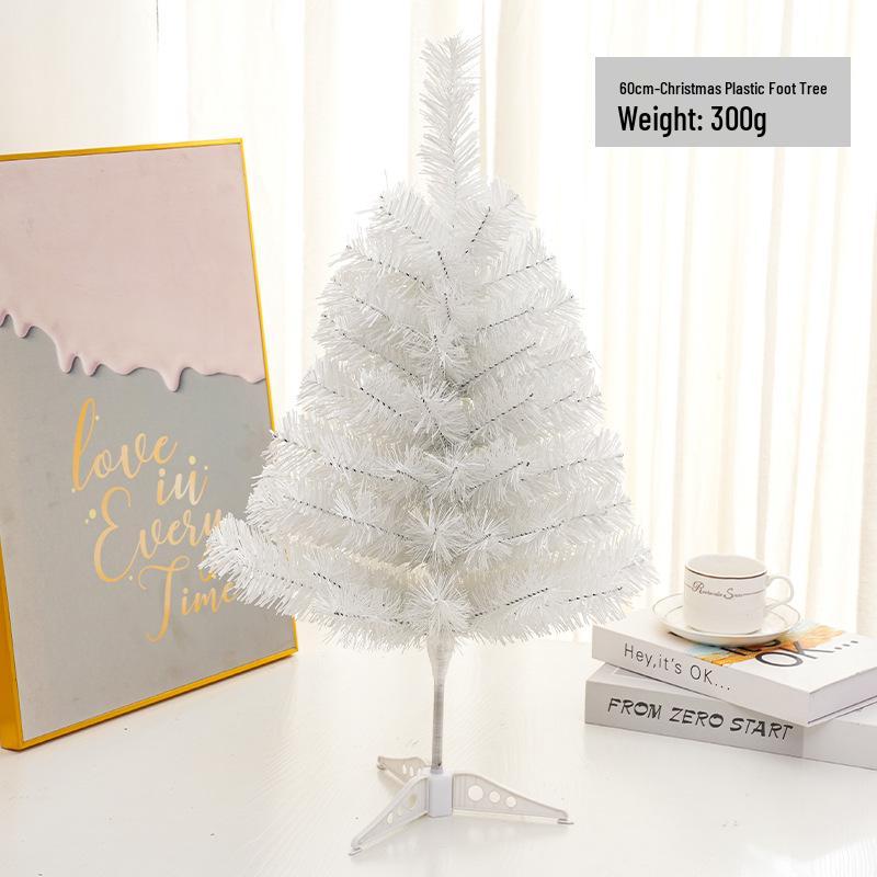 Mini Pink Tabletop Christmas Tree Ornament, 45/60cm - Festive Holiday Decoration