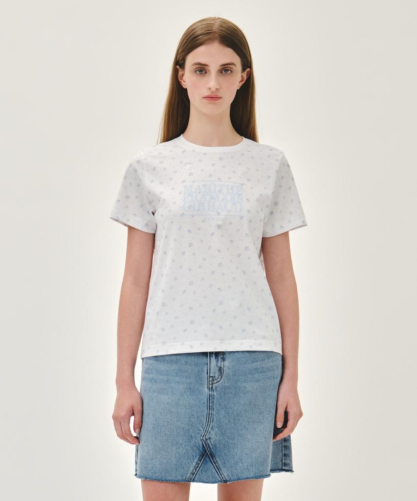 Malittepeulangsowajeobeo W Classic Logo Tee Flower
