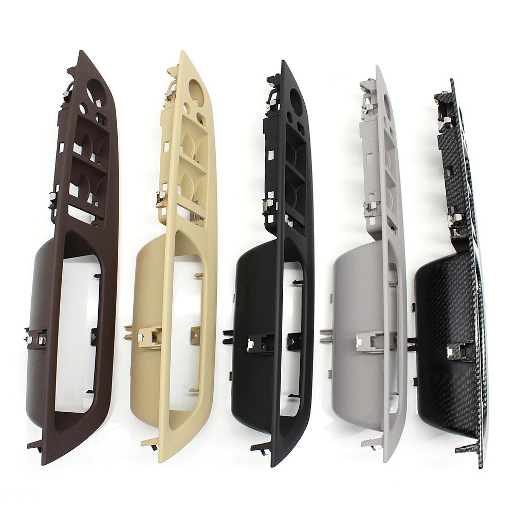 5 Colors LHD RHD Upgraded Interior Door Armrest Window Switch Panel Cover Trim Replacement For BMW X5 X6 E70 E71 E72 2007-2014