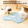 Squeaky Sound Interactive Hide and Seek Cat Toy Relieve Boredom Bite Resistance Hide and Seek Toy Starfish Moving Mechanism