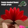 9Pcs Flower Magic Trick Props for Beginners Easy To Use Street Stage Magician Toy Set Colorful Magic Tricks Portable Magic Set