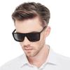 OCCI CHIARI Sports Casual Sunglasses with Polarized Full UV400 Ideal for and Black Frame Men's & Lenses, Protection, Driving, Fishing, Cycling,