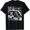 SHANGCHEN Funny Gangster Cats Street Design T-Shirt