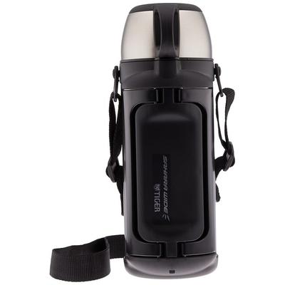 TIGER Magic Bottle Water Bottle 1500ml with Cup, Stainless Steel, Vacuum Insulated, Clear Stainless, MHK-A152XC (1490 Ml)