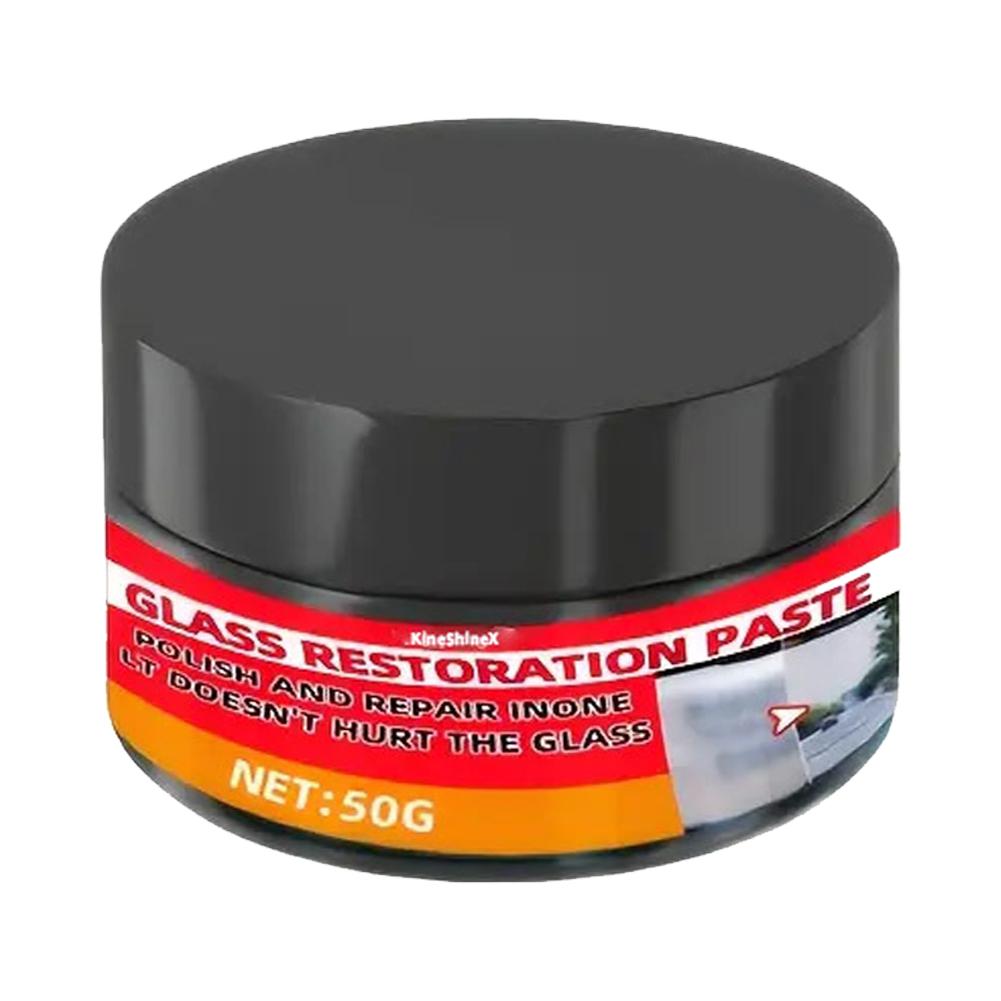 Reparationskit för glasrepor Bilfönster och Spegel Reparationssats Bilrepspasta Glasoljefilmsrengörare Glaspolermedel