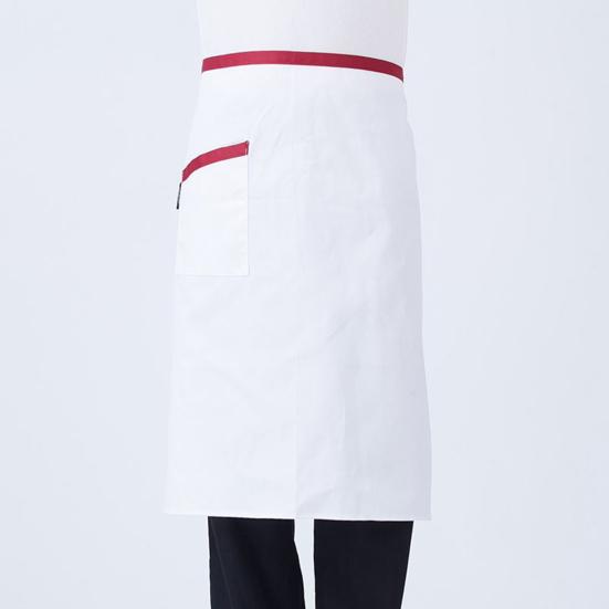 Half Apron Waterproof Chef Apron with Pockets for Men Women Adjustable Oil-Proof Stain-Proof Breathable Kitchen Cooking Apron for Home Restaurant
