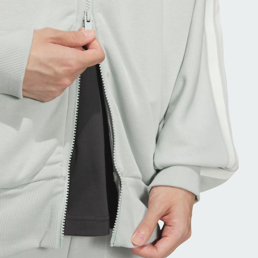 adidas Lässige Sportliche Einfache Kapuzenjacke Herrenjacken Hellgrau JL6079