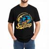 Casual Tee Travel For Men Crew Neck Tshirt Oversized Surfing Wave Rider San Onofre Beach California Anime For Him Top Tees