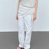 THE YNE LOGO EMBROIDERY SCARF_2color