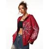 Y2K Spider Web Unisex Zip Up Hoodie| Oversized Loose Fit for Men & Women, All Seasons