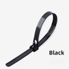 100 PCS Multi Purpose Self-locking Zip Ties Heavy Duty Plastic Cable Ties Tool  for Auto Repairing