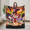Donkey Kong Game Blankets  Flannel Awesome Warm Throw Blanket for Bedspread Summer