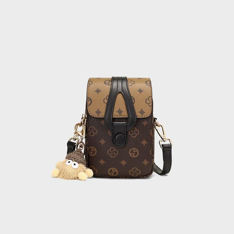 Mobile Phone Bag Female Messenger New Female Bag Autumn and Winter Small Satchel Change Bag Fanny Bag Mini Small Bag Luggage